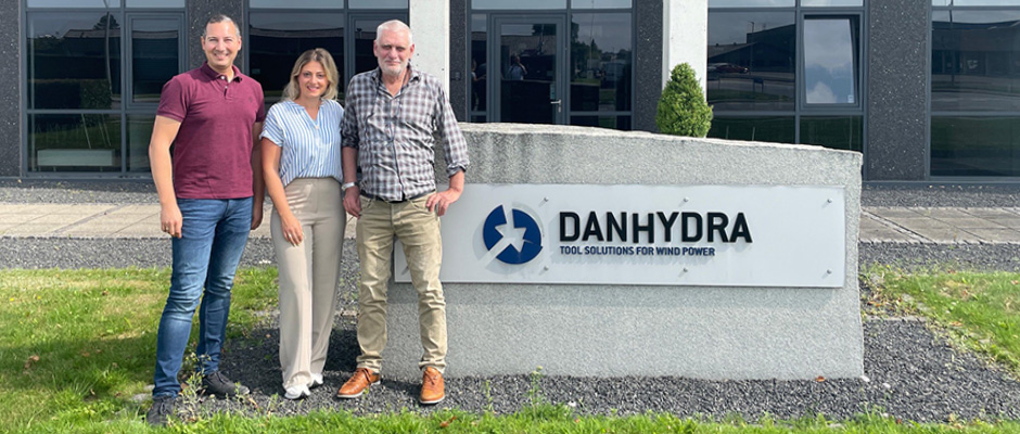 WinSoCon verabschiedet sich bei einem persönlichen Besuch bei Danhydra von Thomas Hove.