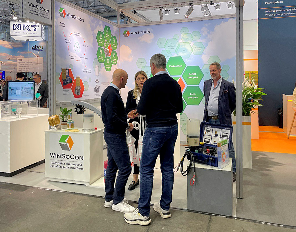 WinSoCon-Präsentation auf der WindEnergy 2024 in Hamburg